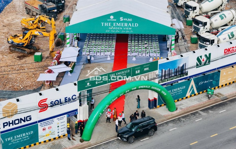 EMERALD GARDEN VIEW chỉ 35tr/m2  Khu Vực Vườn Bảo Ngọc Trong Trung Tâm Đô Thị Thuận An Bình Dương.